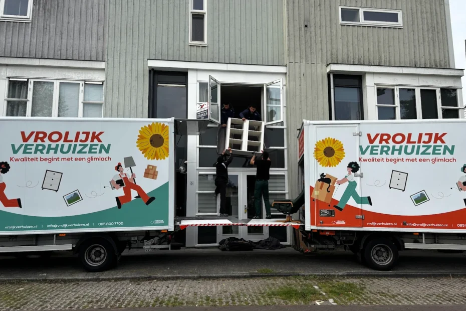 3 verhuizers plus bus takelen